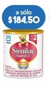 Farmacia San Pablo Similac isomil etapa 2 fórmula de continuación con proteína de soya niños de 1 a 3 años oferta