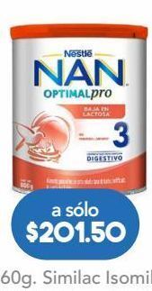 Farmacia San Pablo Nan optipro baja en lactosa etapa 3 - 1 a 3 años oferta