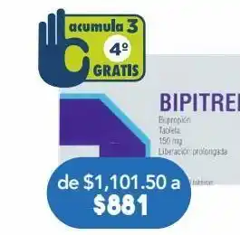 Farmacia San Pablo Bipitrek tabletas x 150 mg oferta