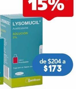 Farmacia San Pablo Lysomucil 120 ml solución frasco dosificador oferta