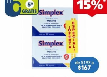 Farmacia San Pablo Simplex nite auxiliar en el tratamiento del insomnio oferta