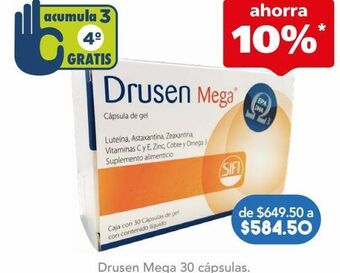 Farmacia San Pablo Drusen mega oral oferta