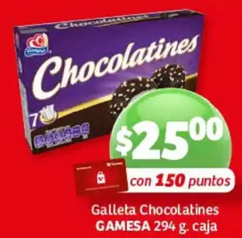 Soriana Híper Galleta Chocolatines GAMESA 294g caja oferta