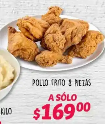 Soriana Híper Pollo Frito 8 Piezas oferta