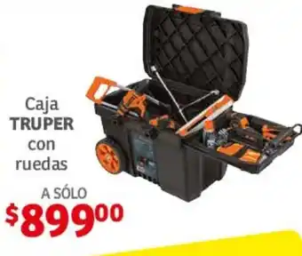 Soriana Híper Caja TRUPER con ruedas oferta