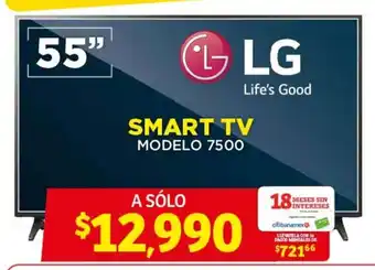 Soriana Híper 55" LG SMART TV oferta