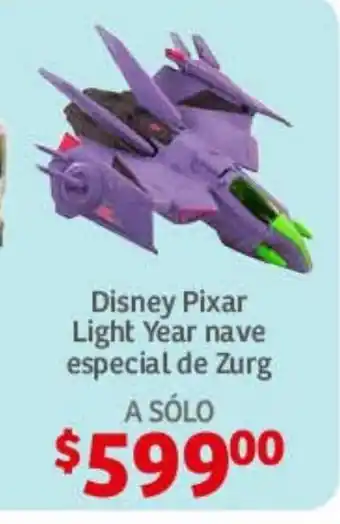 Soriana Híper Disney Pixar Light Year Nave especial de Zurg oferta