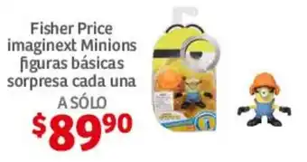 Soriana Híper Fisher Price Imaginext Minions figuras basicas sorpresa cada una oferta