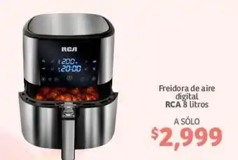 Soriana Híper Freidora de aire digital RCA 8 litros oferta