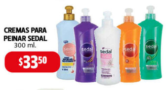 Farmacias Guadalajara Cremas para Peinar Sedal 300ml oferta