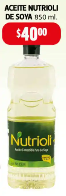 Farmacias Guadalajara Aceite Nutrioil de Soya 850ml oferta
