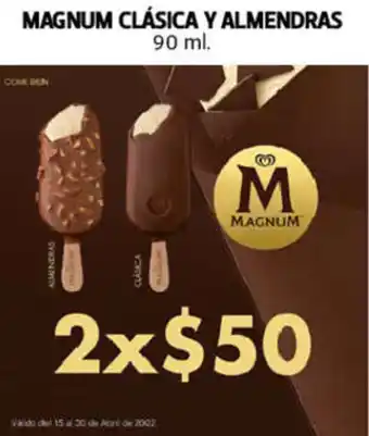 Farmacias Guadalajara Magnum Clásica y Almendras 2 x 90ml oferta
