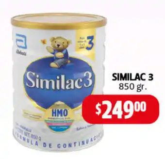 Farmacias Guadalajara Similac 3, 850g oferta