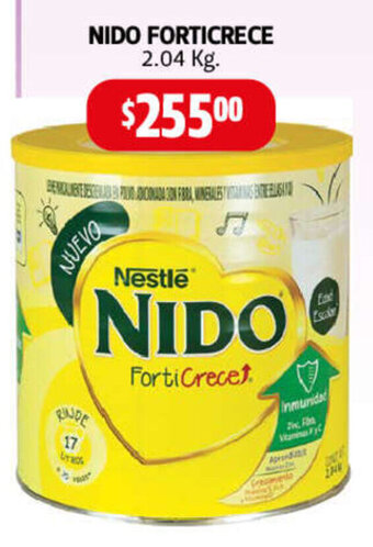 Farmacias Guadalajara Nido Forticrece 2.04kg oferta