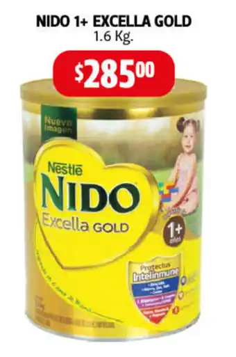 Farmacias Guadalajara Nido1+ Excella Gold 1.6kg oferta