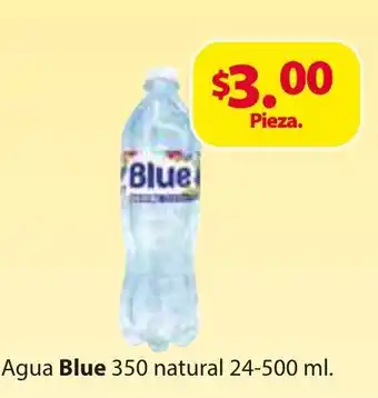 Zorro Agua Blue 350 Natural 24-500ml oferta