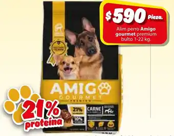 Zorro Alim Perro Amigo Gourmet Permium 1-22kg oferta