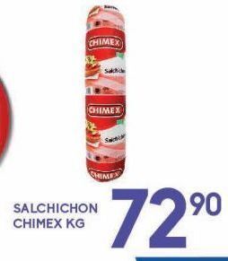 Alsuper Salchichón chimex oferta