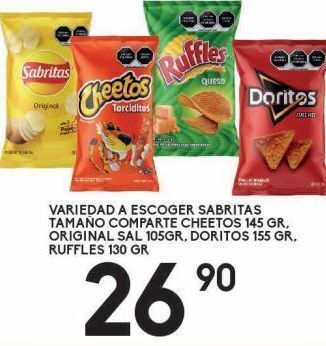 Alsuper Botanas sabritas oferta
