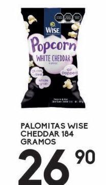 Alsuper Palomitas wise cheddar 184 gr oferta