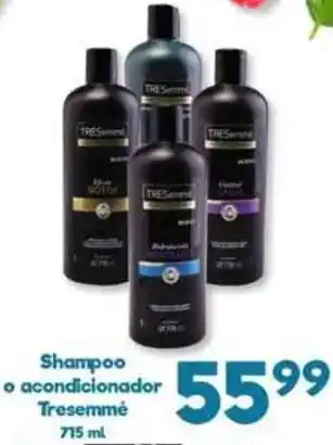 S-Mart Shampoo O Acondicionador Tresemmé 715ml oferta