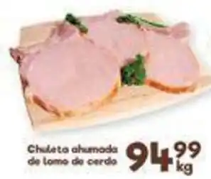 S-Mart Chuleta Ahumada de Lomo de Cerdo oferta