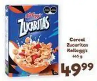 S-Mart Cereal Zucaritas Kellogg's 665g oferta