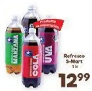 S-Mart Refresco S-Mart 1lt oferta