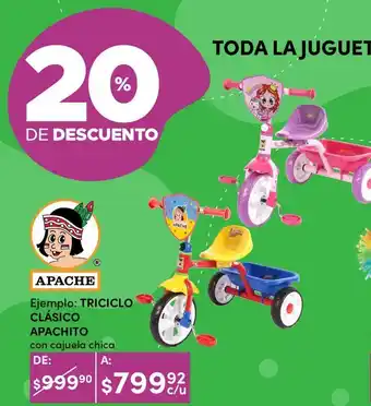 DelSol Triciclo clásico apachito oferta