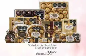 Chocolates ferrero rocher desde...