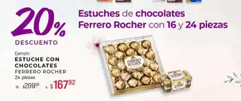 Estuche con chocolates