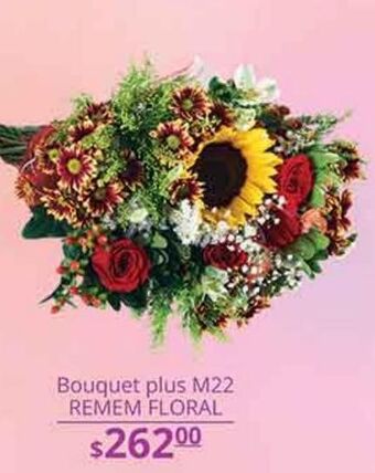 Bouquet plus remem floral