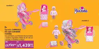 Woolworth Carriola de lujo con bebé yovana oferta