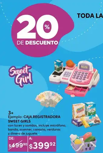 Woolworth Caja registradora sweet girls oferta