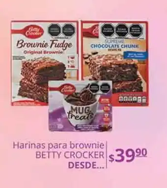 Harinas para brownie
