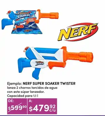 Nerf super soaker twister