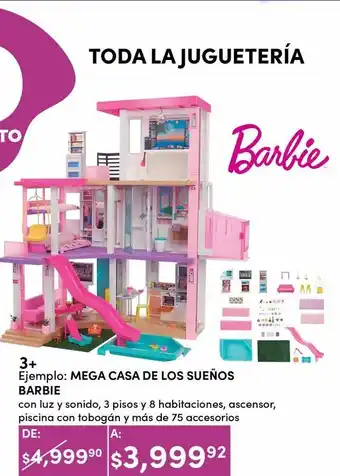 Woolworth Mega casa de los sueños barbie oferta