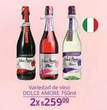 La Comer Variedad de vino dolce amore 750ml 2un. oferta