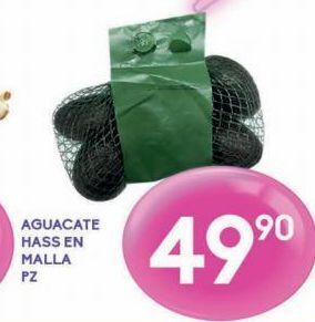 Alsuper Aguacate haas en malla pza oferta