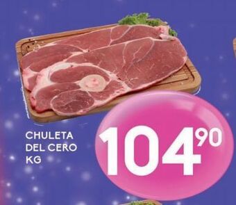 Alsuper Chuleta del cero kg oferta