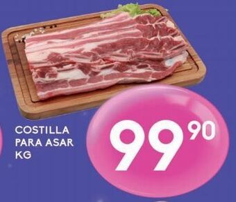 Alsuper Costilla para asar kg oferta