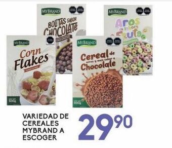 Alsuper Variedad de cereales mybrand oferta
