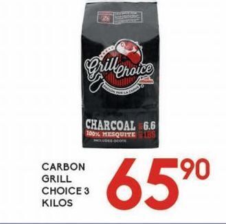 Alsuper Carbón vegetal grill choice 3kg oferta