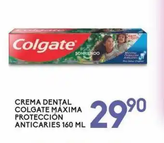 Crema dental colgate maxima protección anticaries 160ml