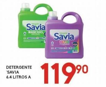 Alsuper Detergente savia 6,4l oferta