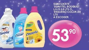 Alsuper Suavizante suavitel bouquet lilis 2,8l o ensueño color 2,8l oferta