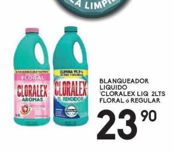 Alsuper Blanqueador líquido cloralex 2l oferta