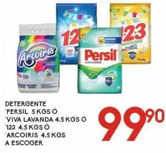 Alsuper Detergente persil 5kg o viva lavanda 4,5 kg, 123 de 4,5kg o arco iris 4,5kg oferta