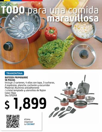 Batería cocina. aluminio. antiadherente. 18 piezas. tapa cristal templado. utensilios polipropileno.