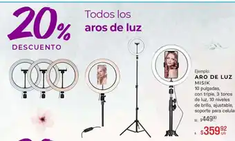 DelSol Aro de luz oferta